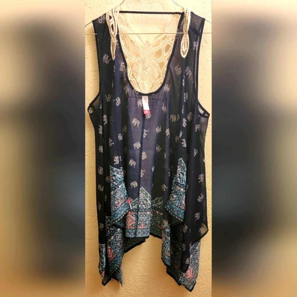 Elephant cardigan